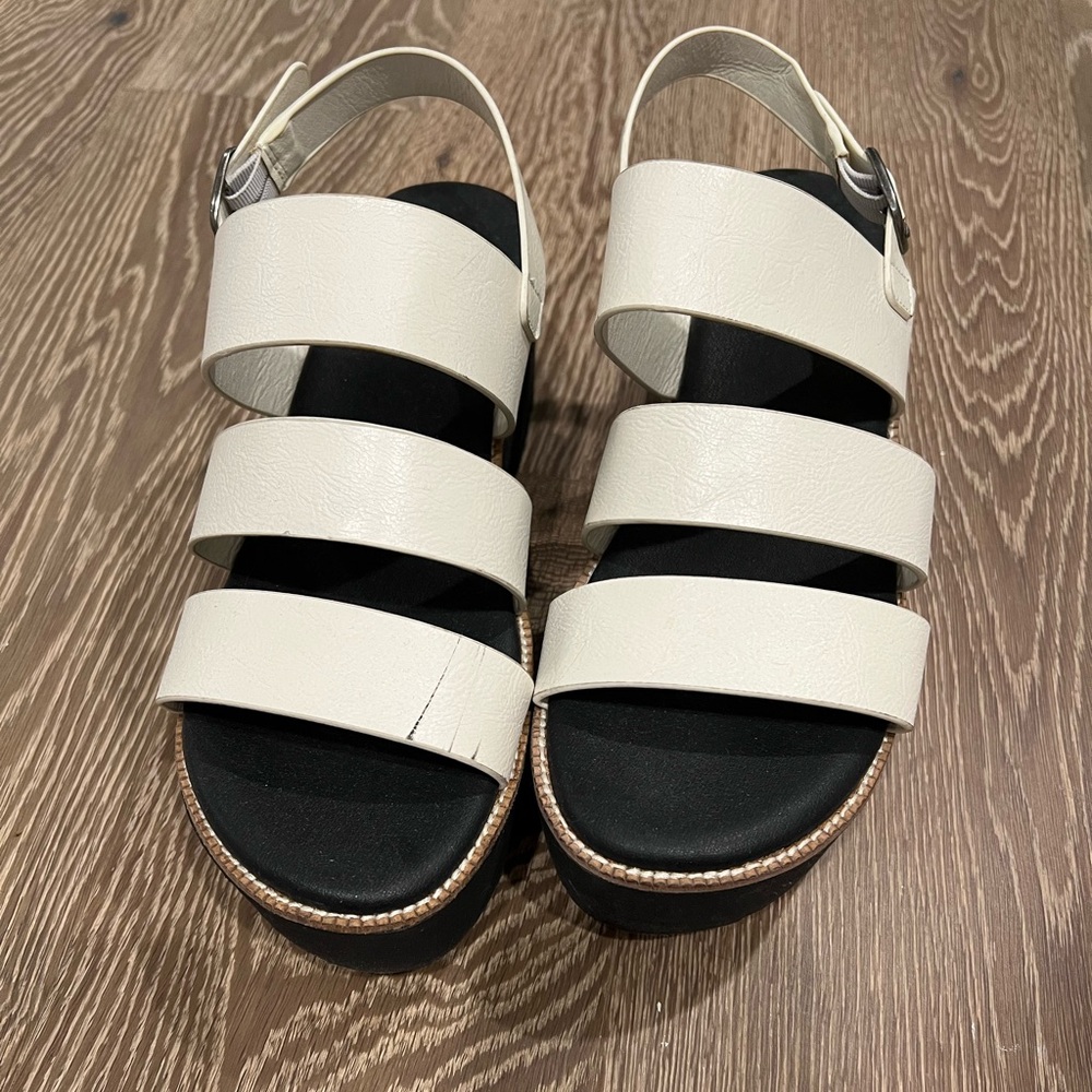 Dirty Laundry platform sandals